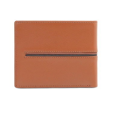 Tommy Hilfiger Glasgow Men'S Passcase Wallet Tan