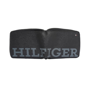 Tommy Hilfiger Canterbury Mens Zip Around Wallet Black