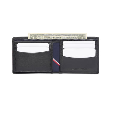 Tommy Hilfiger Hove Men'S Passcase Wallet Black