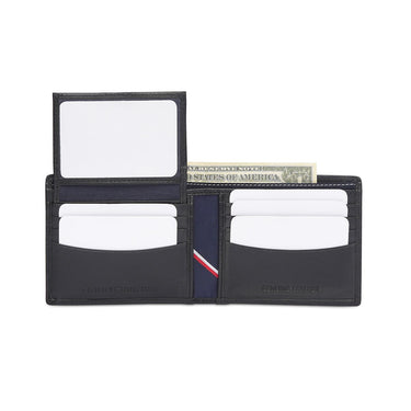Tommy Hilfiger Hove Men'S Passcase Wallet Black