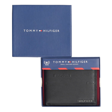 Tommy Hilfiger Hove Men'S Passcase Wallet Black