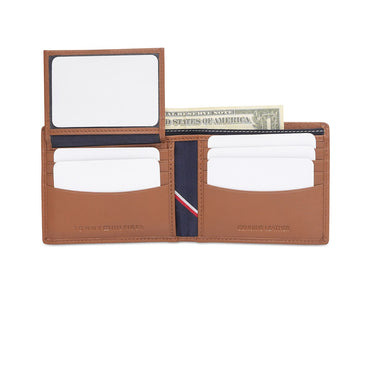 Tommy Hilfiger Hove Men'S Passcase Wallet Tan