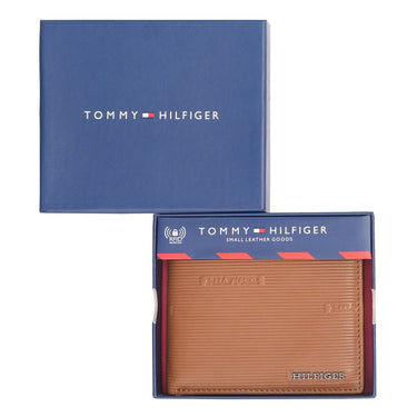 Tommy Hilfiger Hove Men'S Passcase Wallet Tan