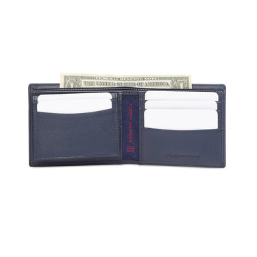 Tommy Hilfiger Clyde Men's Passcase Wallet Navy
