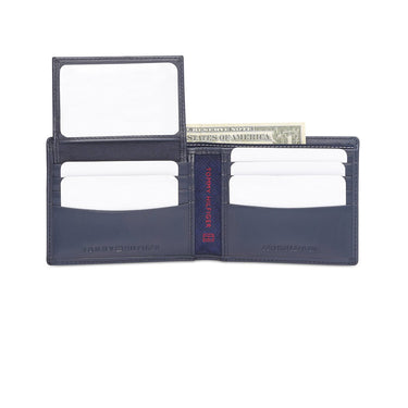 Tommy Hilfiger Clyde Men's Passcase Wallet Navy