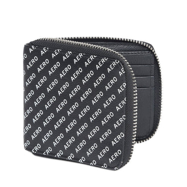 Aeropostale Largo Men's Zip Around Wallet Black