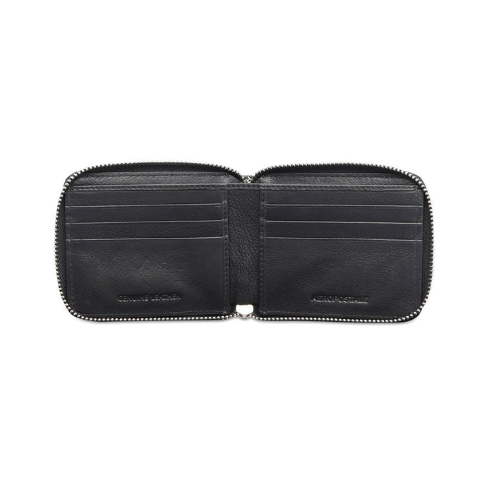 Aeropostale Largo Men's Zip Around Wallet Black