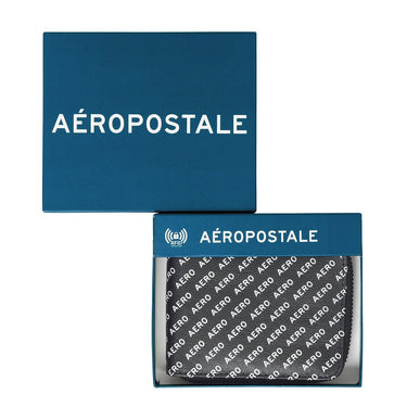 Aeropostale Largo Men's Zip Around Wallet Black