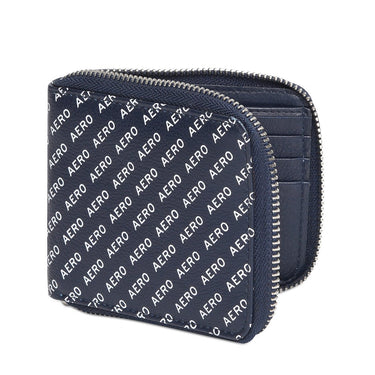 Aeropostale Largo Men's Zip Around Wallet Navy