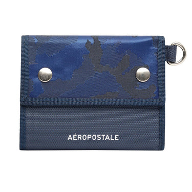 Aeropostale Lakeland Men's Trifold Wallet Navy