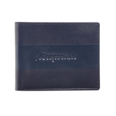 Aeropostale Pompano Men's Slimfold Wallet Navy