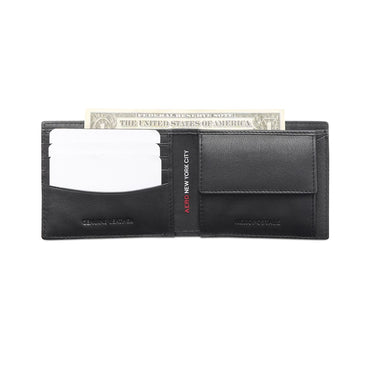 Aeropostale Sacramento Men's Global Coin Wallet Black
