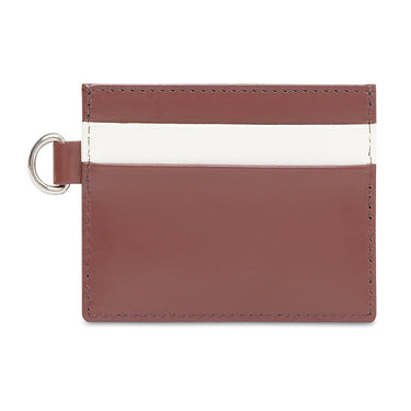 Aeropostale Oxnard Mens Card Holder Tan Black