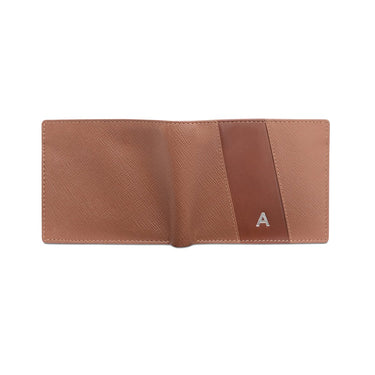 Aeropostale Marcos Men's Global Coin Wallet Tan