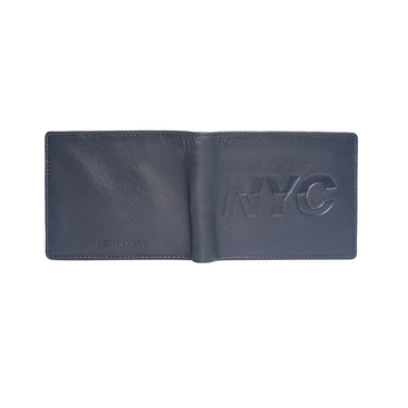 Aeropostale Vacaville Mens Slimfold Wallet Navy