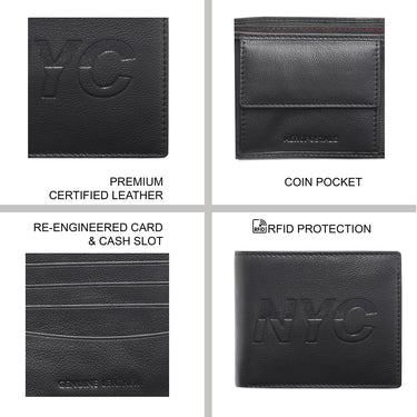 Aeropostale Vacaville Men's Global Coin Wallet Black