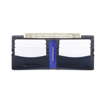 Aeropostale Renton Men's Slimfold Wallet Navy