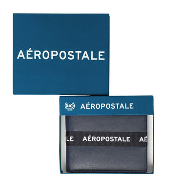 Aeropostale Renton Men's Slimfold Wallet Navy