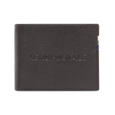 Aeropostale Rialto Men's Slimfold Wallet Brown