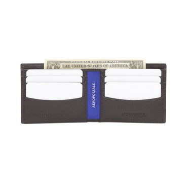 Aeropostale Rialto Men's Slimfold Wallet Brown