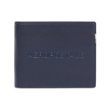 Aeropostale Rialto Mens Global Coin Wallet Navy