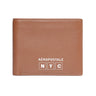 Aeropostale Carlsbad Mens Slimfold Wallet Tan