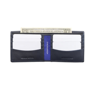 Aeropostale Carlsbad Men's Slimfold Wallet Navy