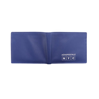 Aeropostale Carlsbad Men's Global Coin Wallet Electric Blue