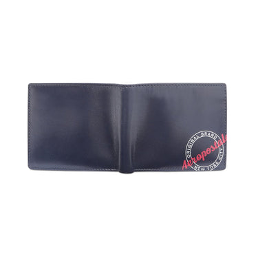 Aeropostale Yakima Men's Global Coin Wallet Navy
