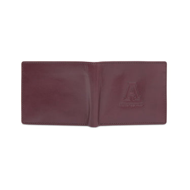 Aeropostale Indio Mens Global Coin Wallet Wine