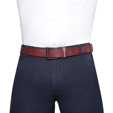 Aeropostale Jacksonville Men's Non Reversible Belt Wine