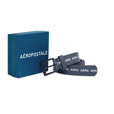 Aeropostale Miami Men's Non Reversible Belt Navy