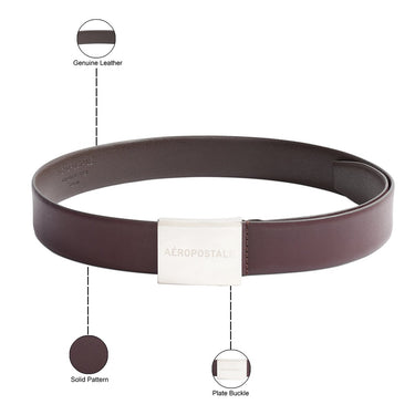 Aeropostale Tampa Men's Non Reversible Belt Brown