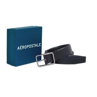 Aeropostale Pembroke Men's Non Reversible Belt Black