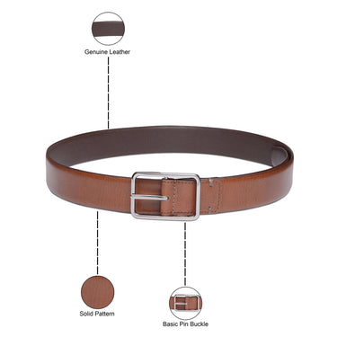 Aeropostale Pembroke Men's Non Reversible Belt Tan