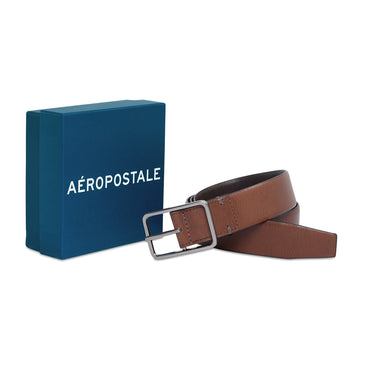 Aeropostale Pembroke Men's Non Reversible Belt Tan