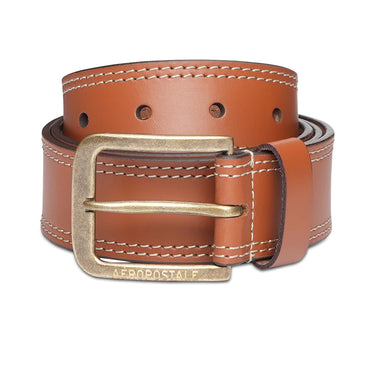 Aeropostale Davie Men's Non Reversible Belt Tan