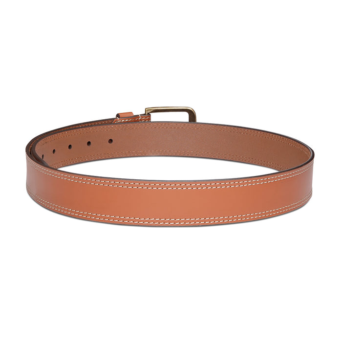 Aeropostale Davie Men's Non Reversible Belt Tan