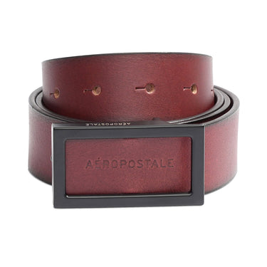 Aeropostale Deltona Men's Non
Reversible Belt Wine