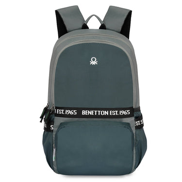 United Colors Of Benetton Torque Laptop Backpack Frosty Green Deep Sea Green