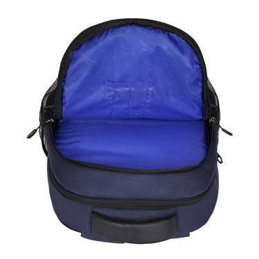 United Colors Of Benetton Thunderbolt Laptop Backpack Navy