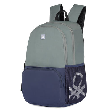 United Colors Of Benetton Pyro Laptop Backpack Teal Navy