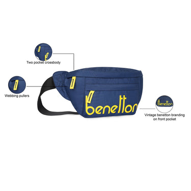 United Colors Of Benetton Blitz Waist Pouch Navy