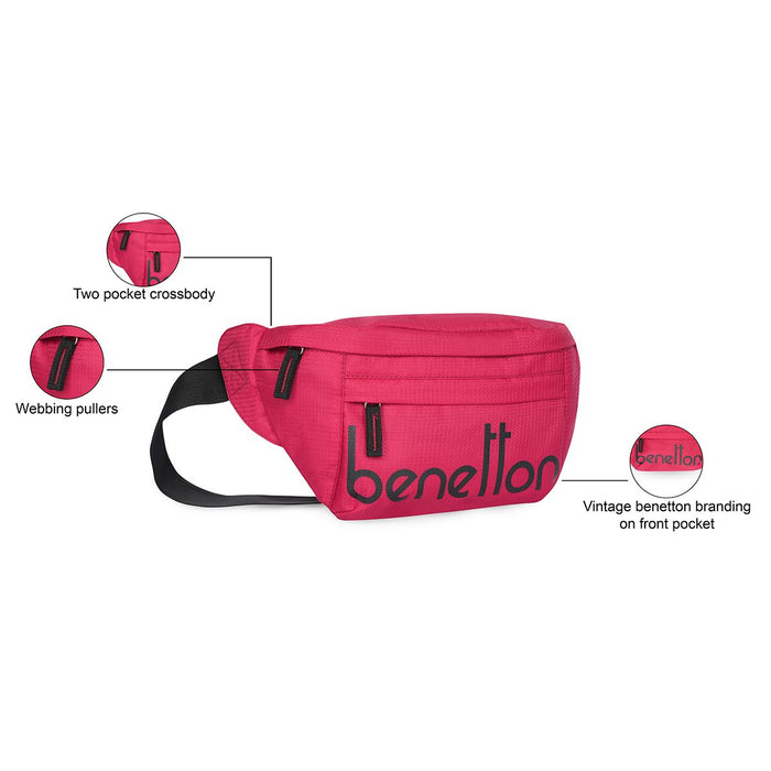 United Colors Of Benetton Blitz Waist Pouch Red