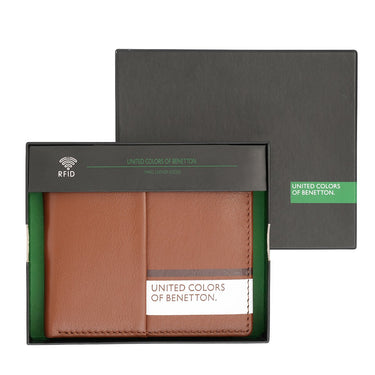 Tommy Hilfiger Jecna Mens Global Coin Wallet Tan