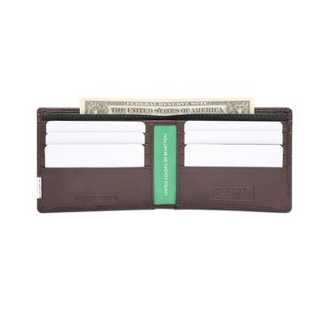 Tommy Hilfiger Jecna Mens Slimfold Wallet Brown
