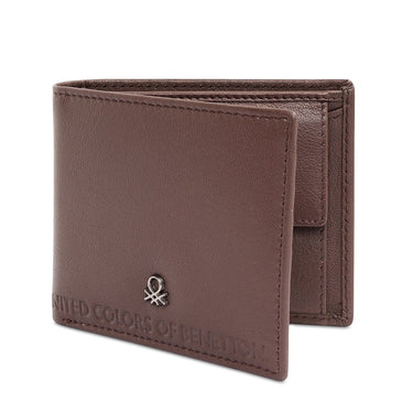 Tommy Hilfiger Davle Mens Global Coin Wallet Brown