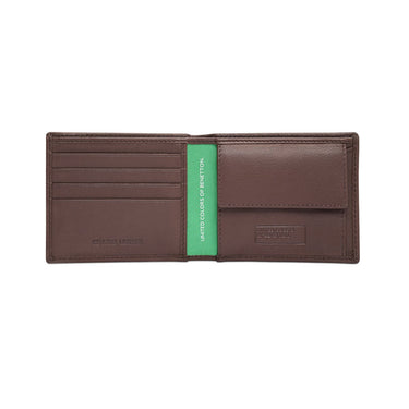 Tommy Hilfiger Davle Mens Global Coin Wallet Brown
