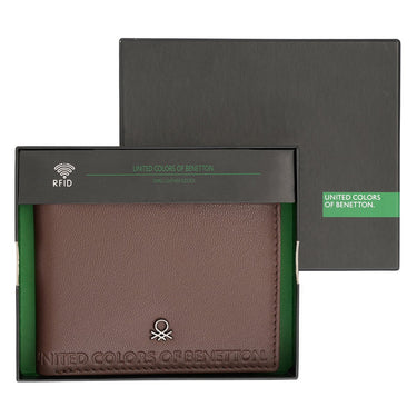 Tommy Hilfiger Davle Mens Global Coin Wallet Brown