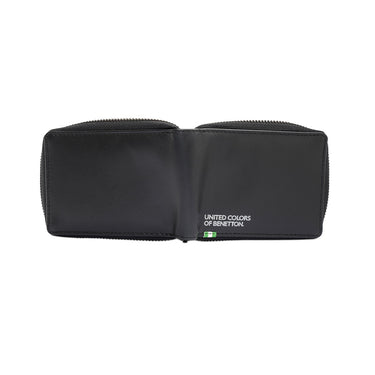 United Colors Of Benetton Polna Mens Zip Around Wallet Black